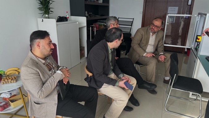Iranian Customer Team Visited Us